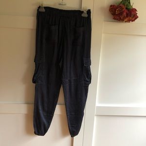 Raulph Lauren silky cargo joggers